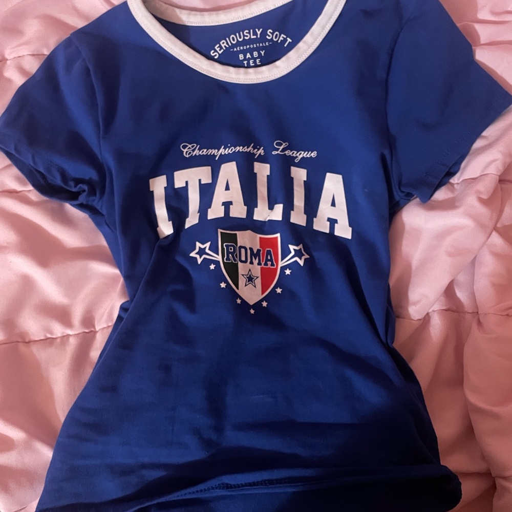 Blue Italia Baby Tee